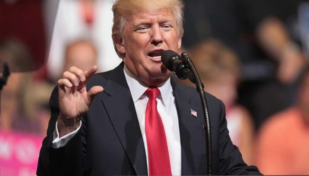 Thousands attended a rally in Cedar Rapids, Iowa, for President Donald Trump on June 21, 2017, his first visit to the state since the election. (Getty Images)
